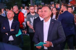 Andrzej Duda patriotyczne piosenki